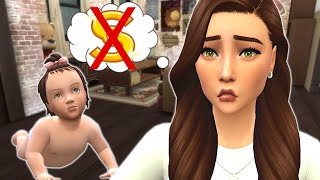 Can my sim raise a baby without spending ANY money? // Sims 4 baby challenge