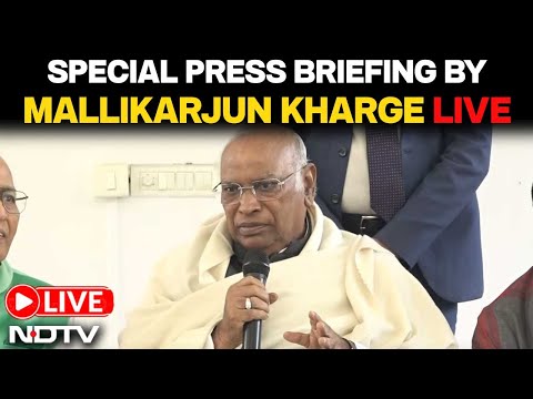 INC Congress LIVE | Congress News | Mallikarjun Kharge Special Press Briefing WATCH LIVE