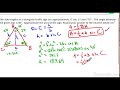 Exploring the Area of Triangles in Pre Calculus