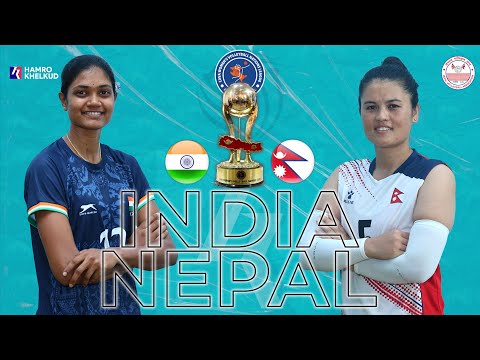 LIVE | India vs Nepal - Match 5 | CAVA Women's Nations League 2024 | भारत विरुद्ध नेपाल