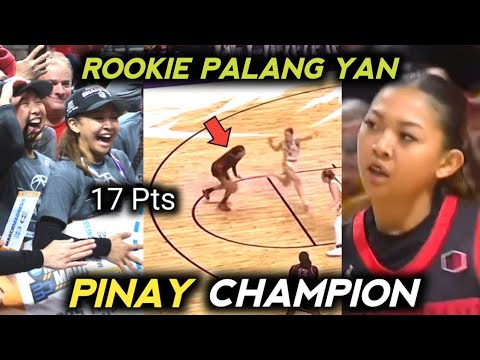 CHAMPION ang PINAY sa US NCAA! Binuhat ang Team kahit Rookie palang! Binigyan ng Award | Highlights