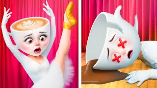 Apa Yang Terjadi Pada Ballerina Cappuccina?! Italian Brainrot Di Kehidupan Nyata!