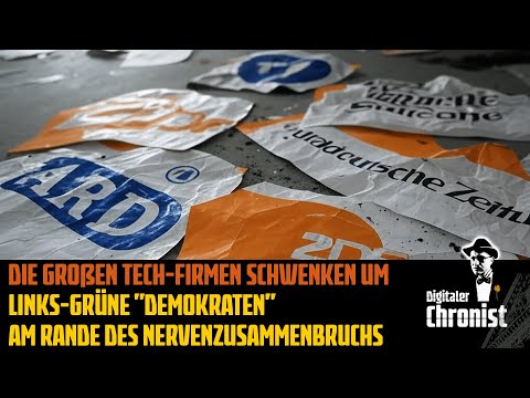 Die großen Tech-Firmen schwenken um - Links-Grüne "Demokraten" am Rande des Nervenzusammenbruchs