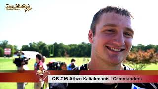 Pro Football Plus Spotlight on  #16 QB Athan Kaliakmanis