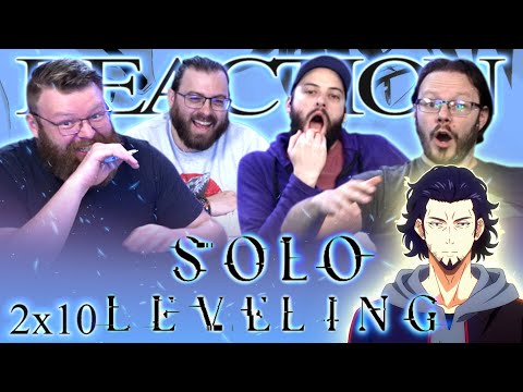 Solo Leveling 2x10 REACTION!! "We Need a Hero"