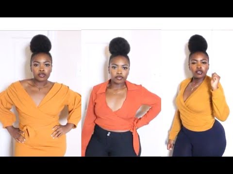 BOOHOO, PRETTYLITTLETHINGS, FOREVER21 - FALL WINTER CURVY GIRL TRYON
