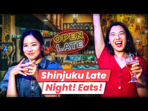 Tokyo Late Night Food! | Shinjuku’s Best & Foreigner Friendly | Feat @kimdao