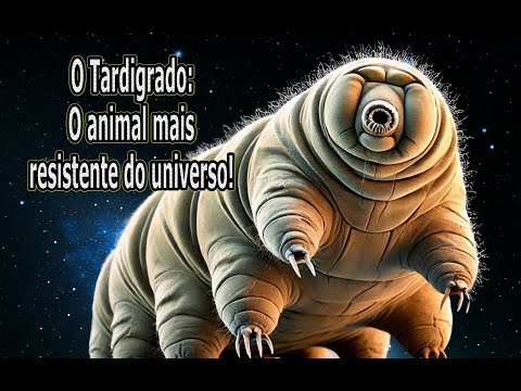 O Tardigrado : o animal que pode sobreviver no espaço!