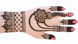 Very beautiful stylish easy mehndi design | arabic mehndi | mehandi design | mehndi design | mehndi