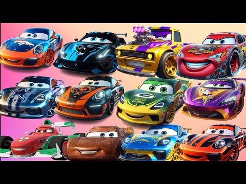 Looking For Disney Pixar Cars 3 Lightning Mcqueen, Hudson Hornet, Jackson Storm, Luigi, Bobby Swift