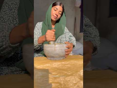 Ghr ki bni mehndi ||​⁠@AyeshaUniverse145 || #minivlog #villagelife
