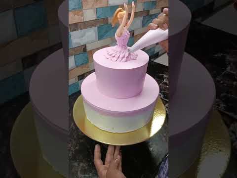 Dollcake माय कटूंगी बर्थडे किसी का भी हो #dollcake #youtube #shortfeed #youtubeindia #cakedesign #yt