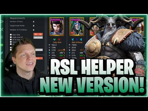CvC is LIVE! NEW RSL Helper HOW TO FIX / USE IT! | RAID Shadow Legends