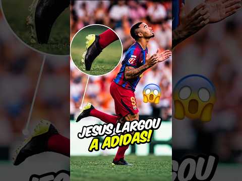 POR QUE O GABRIEL JESUS TÁ USANDO <strong>UMA</strong> CHUTEIRA MISTERIOSA?🤯