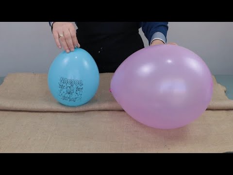LOOK WHAT I DID WITH BALLOONS AND JUTE FABRIC, YOU'VE NEVER SEEN THIS INTERESTING IDEA BEFORE
