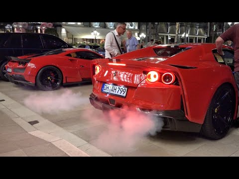 INVASION DE FERRARI NOVITEC À MONACO ! Gros bruit🔥