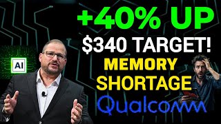 Qualcomm Up 40% in a Month. But Memory Shortage Could Change Everything!