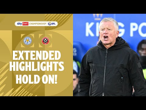 HELD ON! | Leicester City v Sheffield United extended highlights