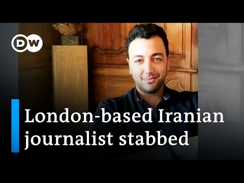 Iranian opposition journalist stabbed outside his London home | DW News