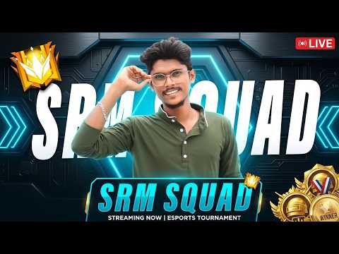 🔴 SRM GAMING BR RANK PUSH ON LIVE 🔴