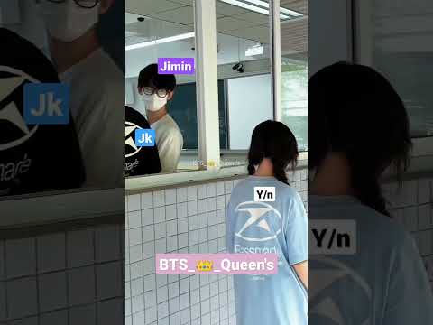 BTS IMAGINE : when jimin 😍💜✨ has a crush on you ❤️😌 #btsff #btsimagines #btsreaction