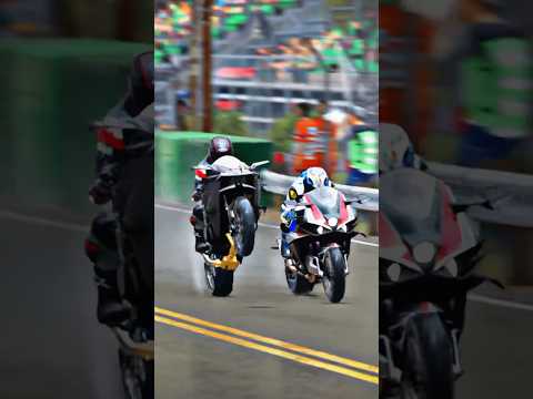 Kawasaki Ninja H2R World’s fastest bike viral stunt video #shorts