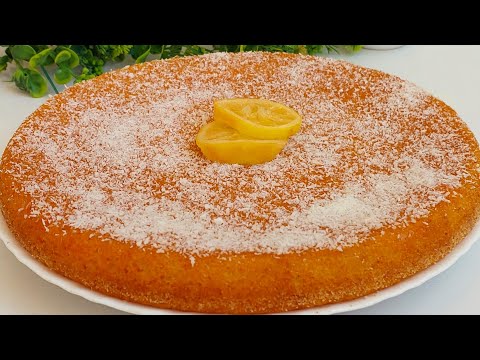 بسبوسة الياغورت بيضة وحدة🥚 مستحيل تجربيهاومتعاوديهش 👌