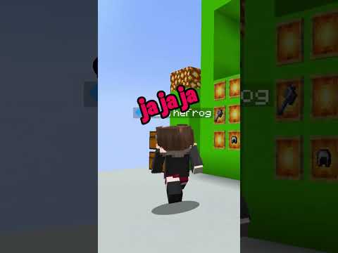 LE TIRAN HASTA LO QUE NO TIENEN #minecraft #shorts
