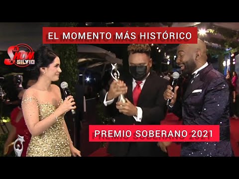 EL SHOW DE SILVIO GANA PREMIOS SOBERANO 2021. MOMENTO HISTÓRICO.