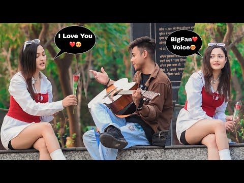 Finally Propose Kardiya😍| Picking Up Girl Prank With Singing Love Songs |Epic Reactions😱| Jhopdi K