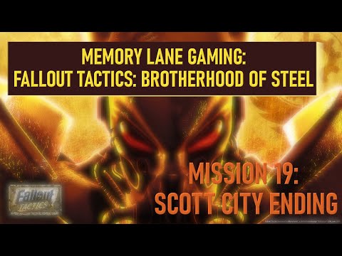 #fallouttactics   Episode 123 - Mission 19: Scott City Ending