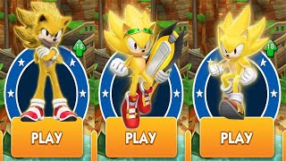 EXTREME GEAR SONIC vs SUPER SONIC vs MOVIE SUPER SONIC - SUPERS TEAM ⚡vs ALL BOSSES ZAZZ EGGMAN