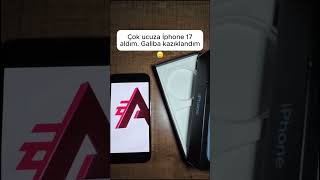 UCUZA İPHONE 17 ALDIM! #iphone #iphone17