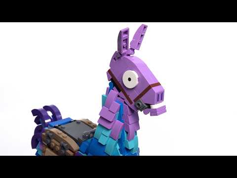 LEGO Fortnite Supply Llama #NotSponsored review! Fine job done on a silly thing | 77071