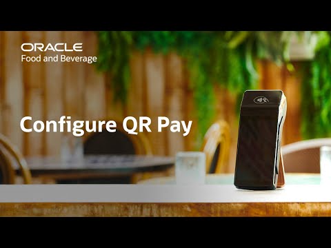 Oracle MICROS Simphony: configure QR pay