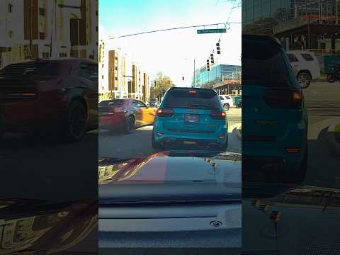 TrackHawk and Hellcats BULLYING & BLOCKING Traffic PI$$ING?Drivers Off… #shorts