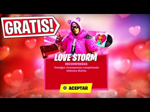AHORA EVENTO SAN VALENTIN RECOMPENSAS EN DIRECTO FORTNITE!