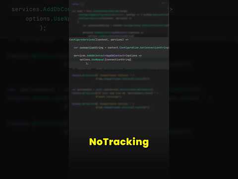AsNoTracking Everything in .NET is awesome