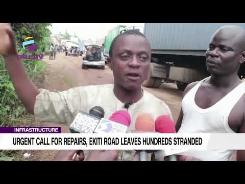 Infrastructure Urgent Call For Repairs, Ekiti Road Ves Hundreds Stranded