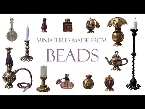 DIY Dollhouse Miniatures Made With Beads!