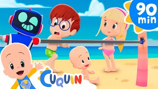Limbo Song and more Nursery Rhymes by Cleo and Cuquin 🌴🕺 Children Songs