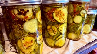 My Sweet Heat Pickles - EASY Home Canning Recipe For The BEST Sweet Yet SPICY Pickles!