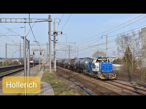 4K | Treinen in Hollerich - Compilatie - 1 maart 2023
