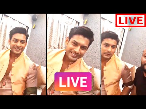 Siddharth Shukla LIVE With Shehnaaz Gill's Father From The Sets Of Mujhse Shaadi Karoge