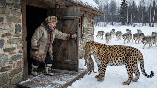 She Saved a Mother Leopard and Her Cub From a Park of Wolves at Freezing -71°C in Yakutia