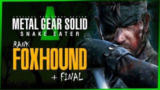ATÉ ZERAR: METAL GEAR SOLID Δ SNAKE EATER no Extremo (Rank FOXHOUND) [PC - RTX 3070] 🐍