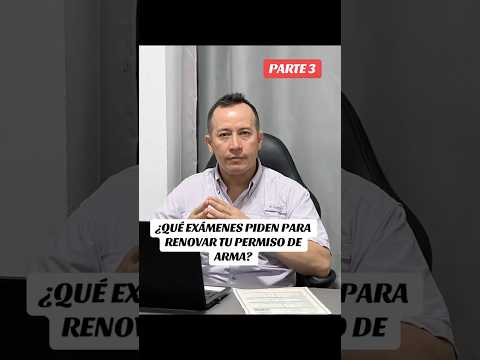 Descubre los exámenes médicos y psicológicos para revalidar tu permiso de arma en Colombia