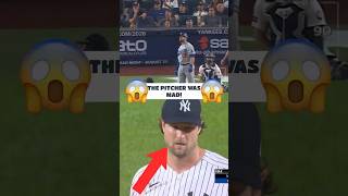 The Pitcher was MAD!!! 🤬 #baseball