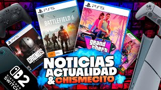 SEQUIA DE JUEGOS!: ¿GTA 6 se retrasa otra vez? 🔥 Rumores, Battlefield 6, PS5 y Switch 2