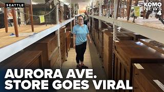 Viral Instagram reel about running a store on Aurora Avenue tops 2 million views